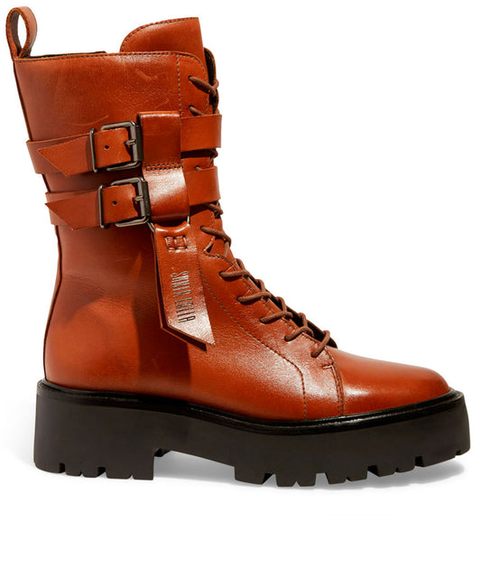 Bota Santa Lolla Marrom Tratorada Cano Médio