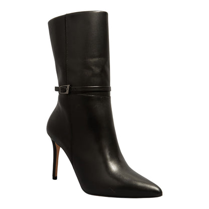 Bota Santa Lolla Preta Cano Médio Salto Alto Fino