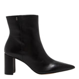 Bota Santa Lolla Preta Couro Salto Bloco