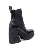 Bota Santa Lolla Preta Elástico Salto Bloco Meia Pata