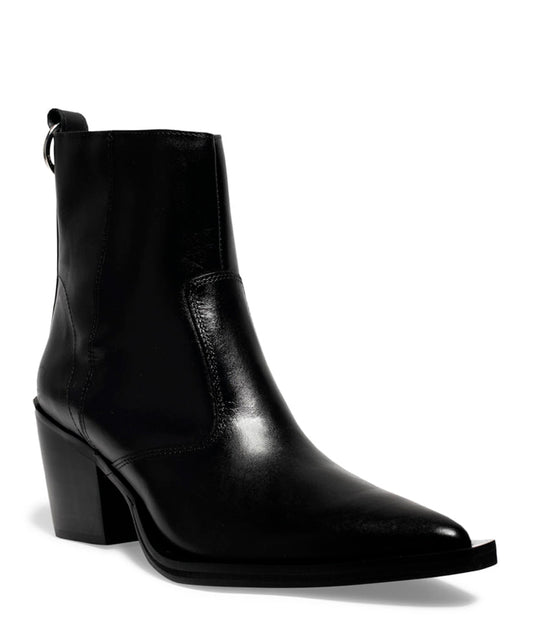 Bota Santa Lolla Preta Salto Bloco Bico Fino