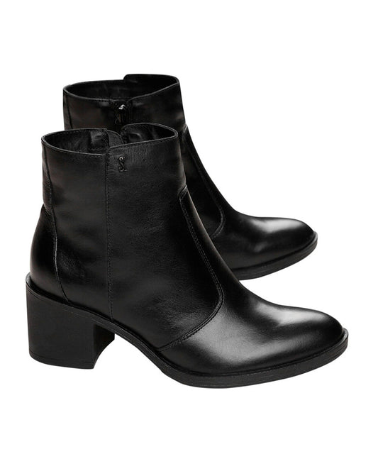 Bota Santa Lolla Preta Salto Bloco Cano Baixo