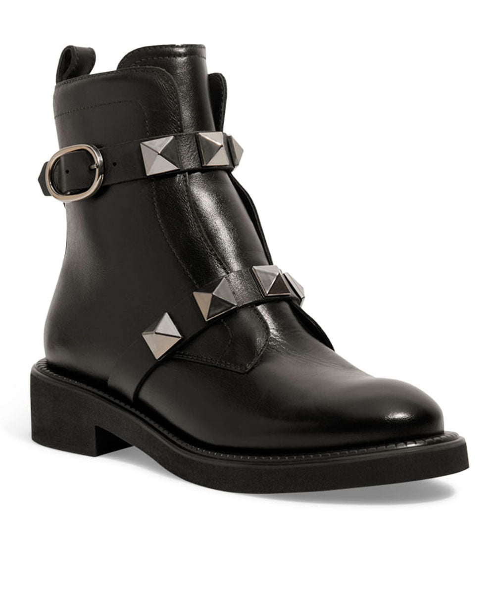 Bota Santa Lolla Preta Tiras Spikes