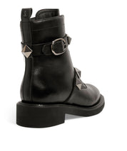 Bota Santa Lolla Preta Tiras Spikes