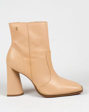 Bota Santa Lolla Salto Grosso Couro Nude Rosado