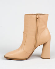Bota Santa Lolla Salto Grosso Couro Nude Rosado