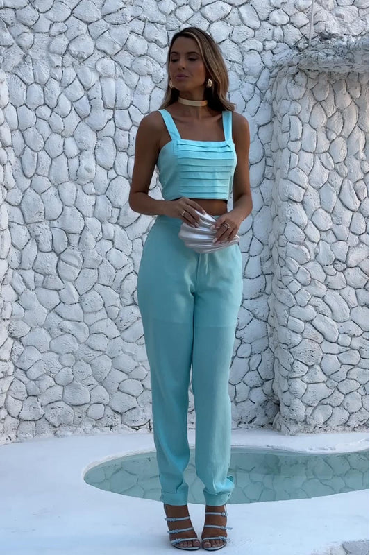 Calça Cenoura Frysaide Azul