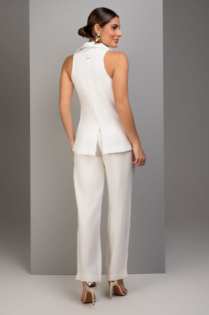 Calca Reta De Alfaiataria Off White Frysaide