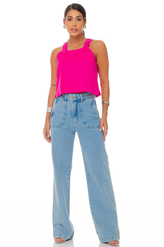 Calça Wid Led Jeans Frysaide