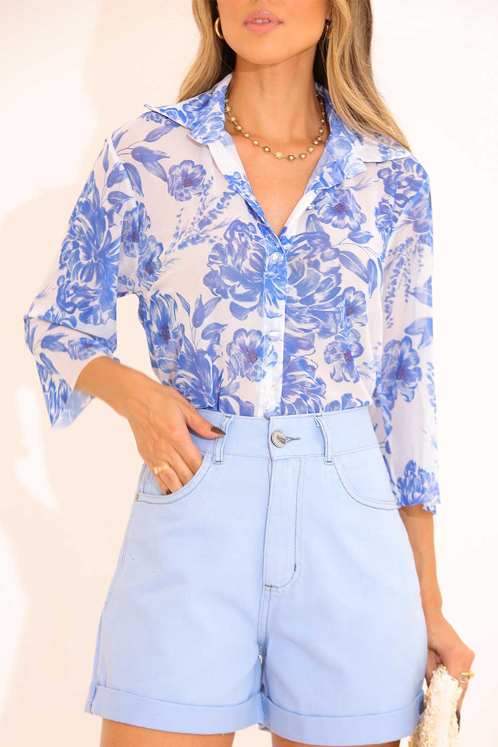 Camisa Tule Estampa Renascer Frysaide