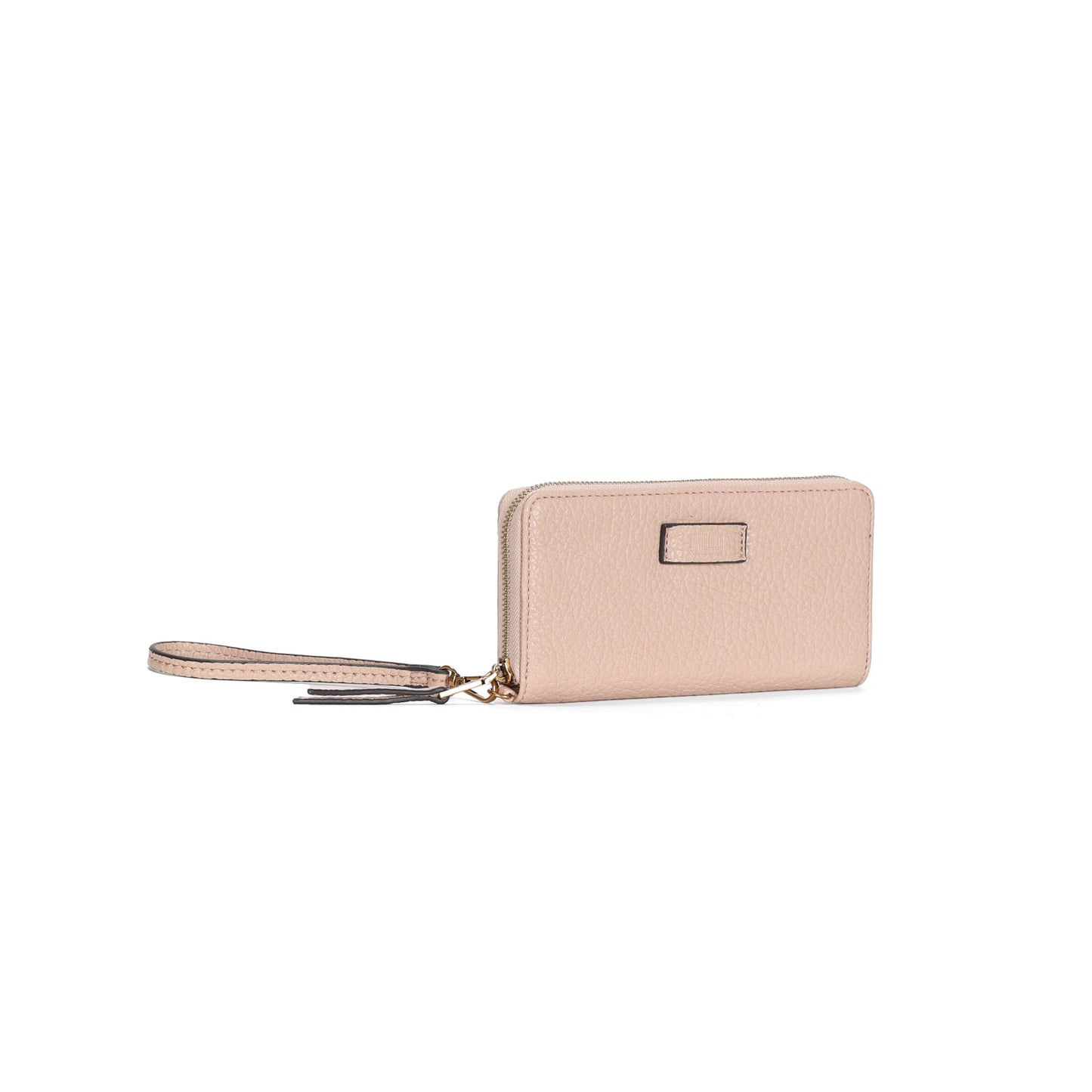 Carteira Bege Grande Santa Lolla Alça De Mão