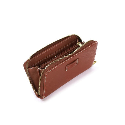 Carteira Grande Marrom Santa Lolla 