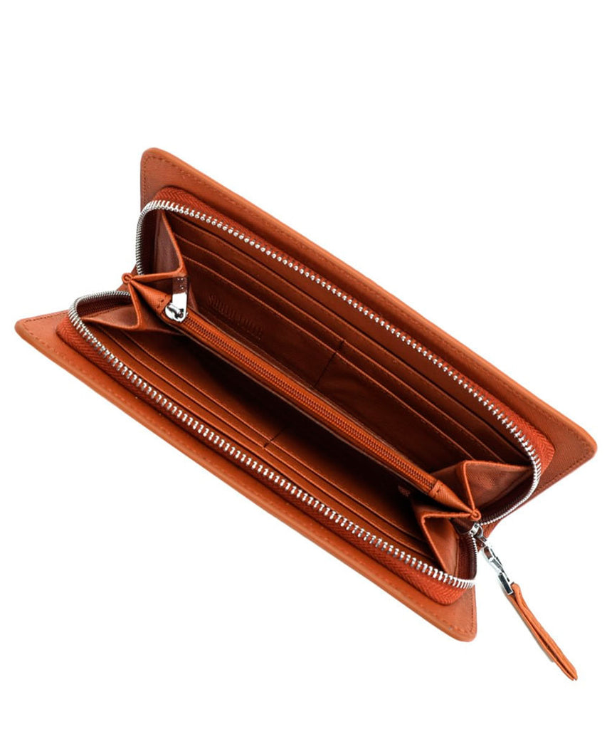 Carteira Grande Santa Lolla Caramelo Brilho