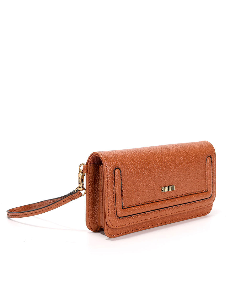 Carteira Grande Santa Lolla Marrom Cinamon