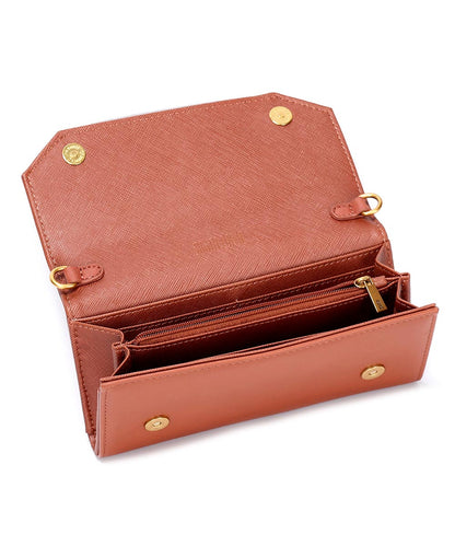 Carteira Grande Santa Lolla Marrom Cinamon