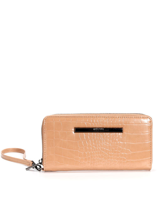 Carteira Grande Santa Lolla Nude Brilho