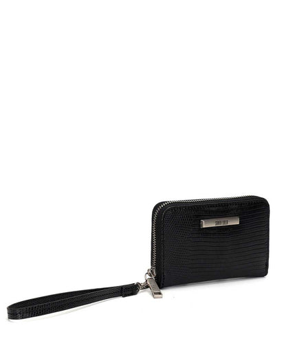 Carteira Grande Santa Lolla Preta Alça Mão