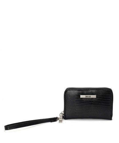 Carteira Grande Santa Lolla Preta Alça Mão