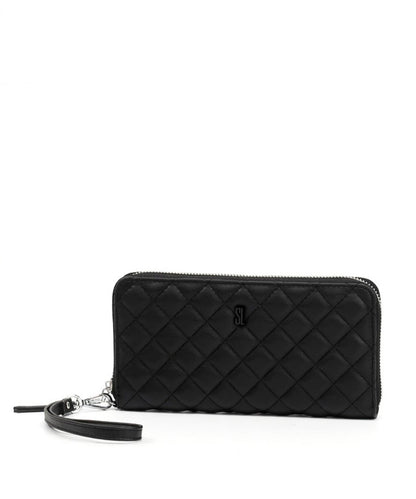 Carteira Grande Santa Lolla Preta Matelassê