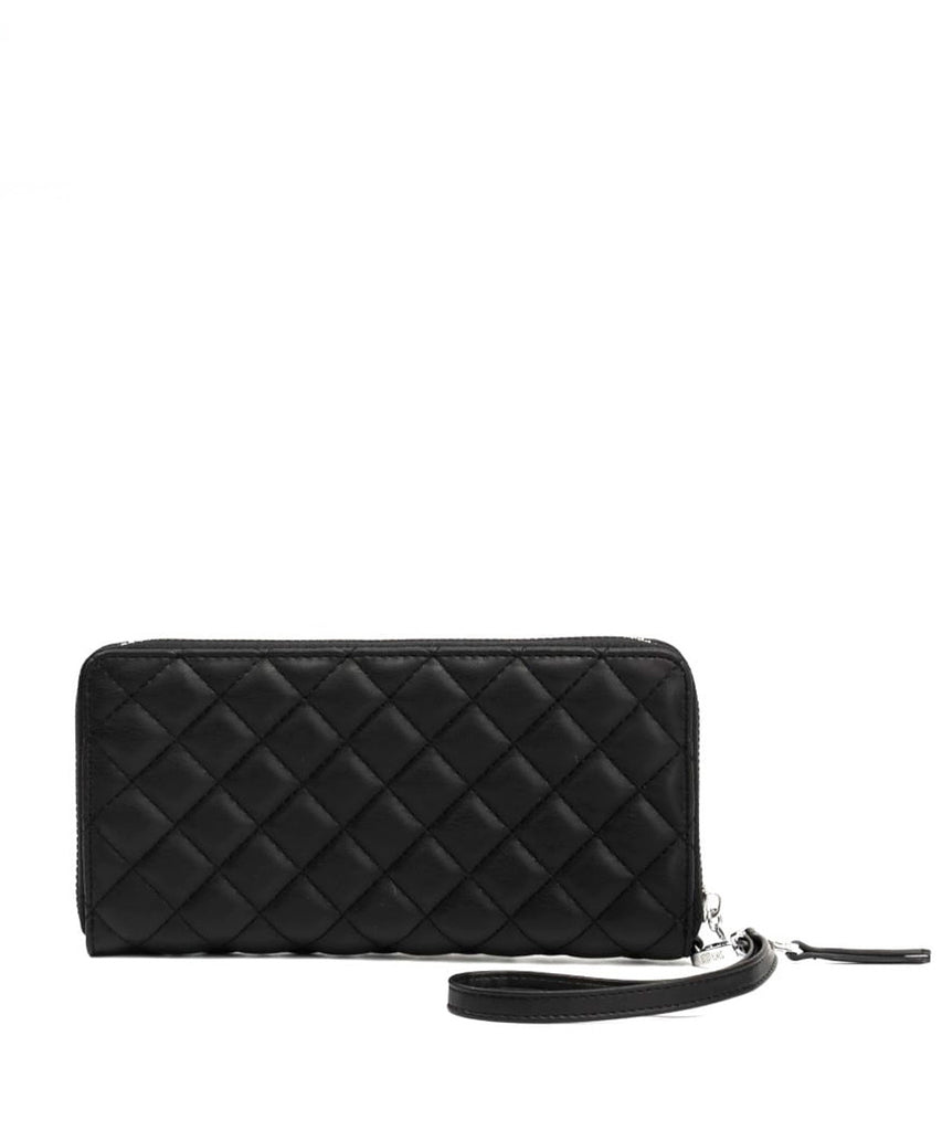 Carteira Grande Santa Lolla Preta Matelassê