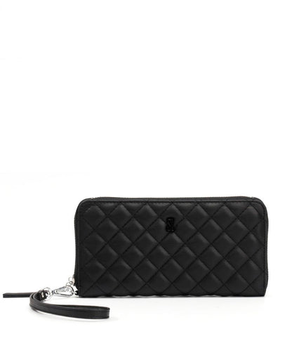 Carteira Grande Santa Lolla Preta Matelassê