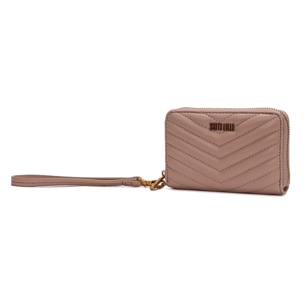 Carteira Pequena Santa Lolla Bege Soft