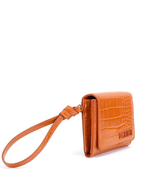 Carteira Pequena Santa Lolla Caramelo Brilho