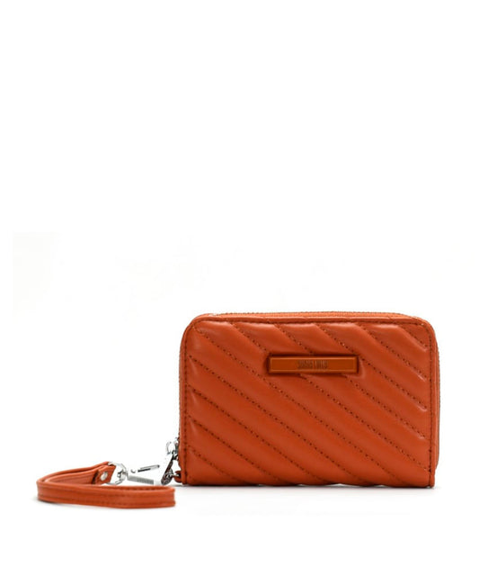 Carteira Pequena Santa Lolla Caramelo Soft Matelassê