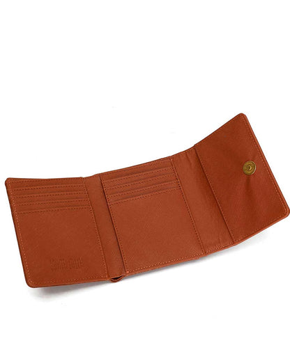 Carteira Pequena Santa Lolla Marrom Cinamon