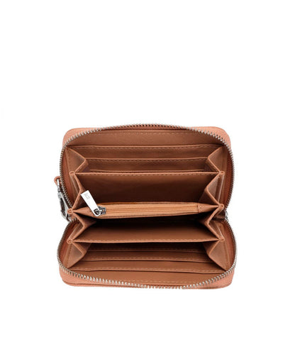 Carteira Pequena Santa Lolla Nude Alça de Mão