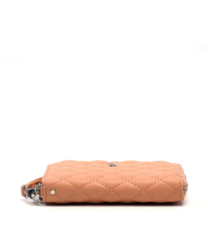 Carteira Pequena Santa Lolla Nude Rosado Matelassê