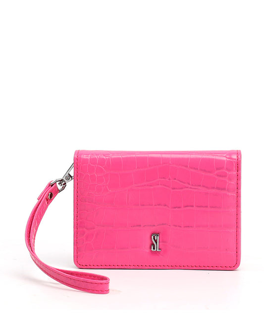 Carteira Pequena Santa Lolla Pink Textura