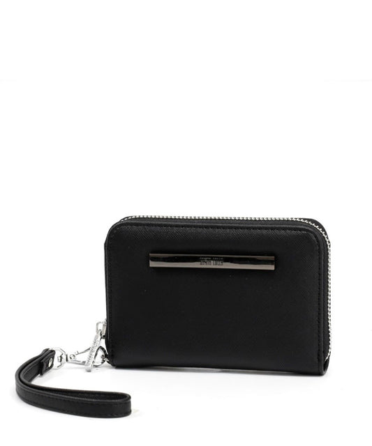 Carteira Pequena Santa Lolla Preta Risco