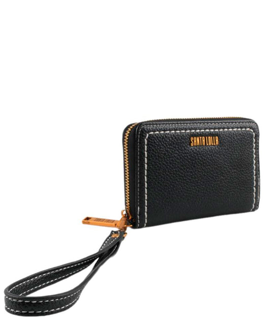 Carteira Pequena Santa Lolla Preta