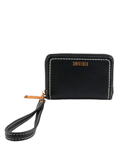 Carteira Pequena Santa Lolla Preta