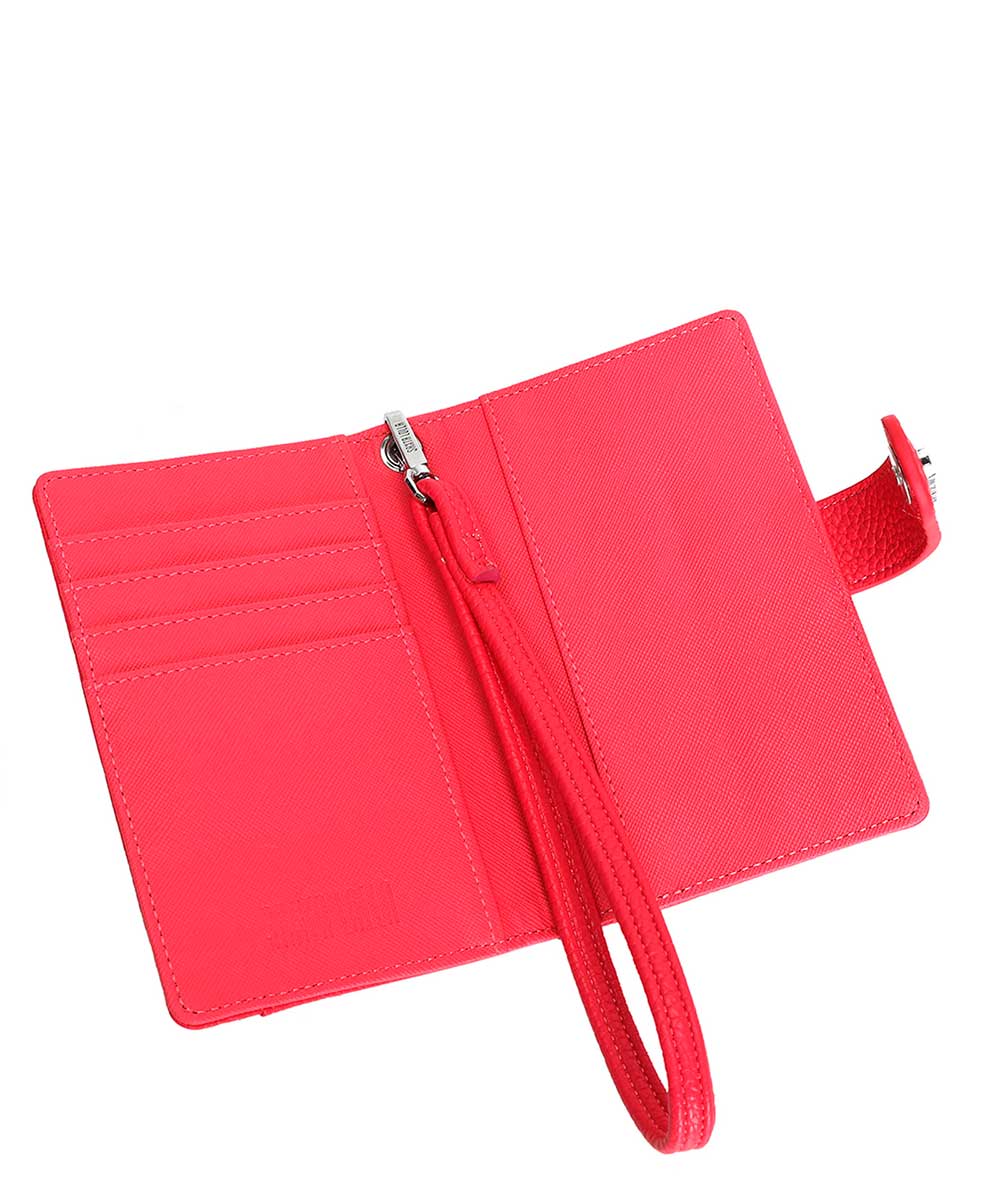 Carteira Pequena Santa Lolla Rosa Alça Mão