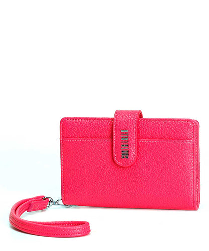 Carteira Pequena Santa Lolla Rosa Alça Mão