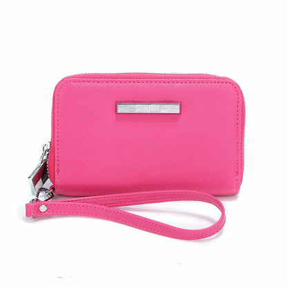 Carteira Pequena Santa Lolla Rosa Hibisco