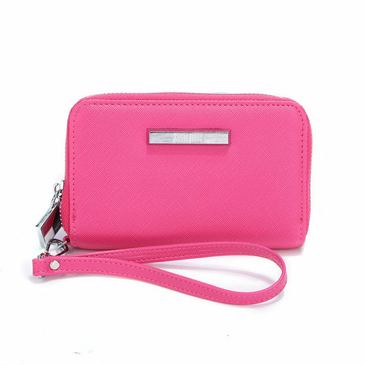 Carteira Pequena Santa Lolla Rosa Hibisco