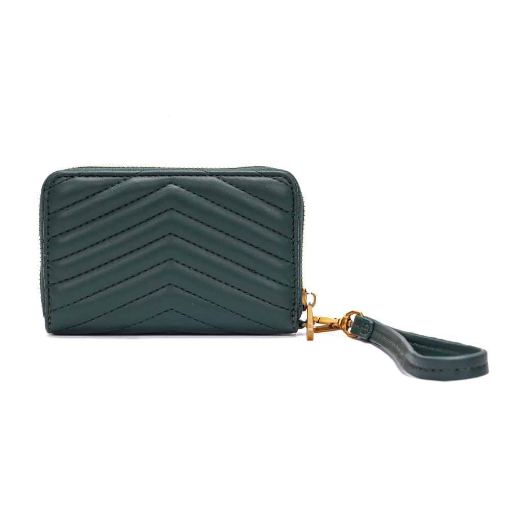 Carteira Pequena Santa Lolla Verde Alça De Mão