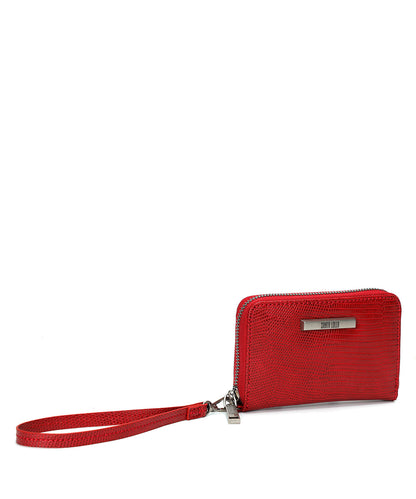 Carteira Pequena Santa Lolla Vermelha Alça Mão