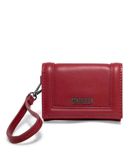 Carteira Pequena Santa Lolla Vermelha Alça Mão