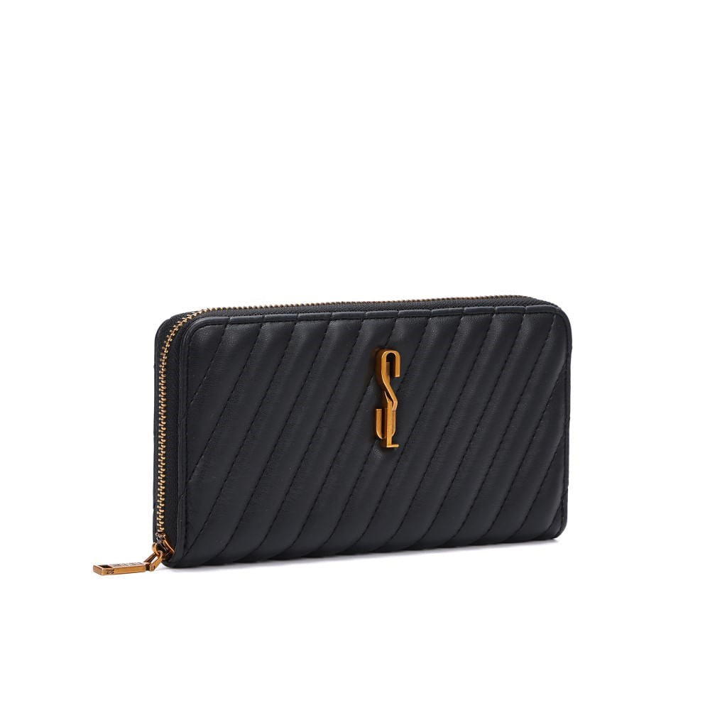 Carteira Preta Santa Lolla Matelassê