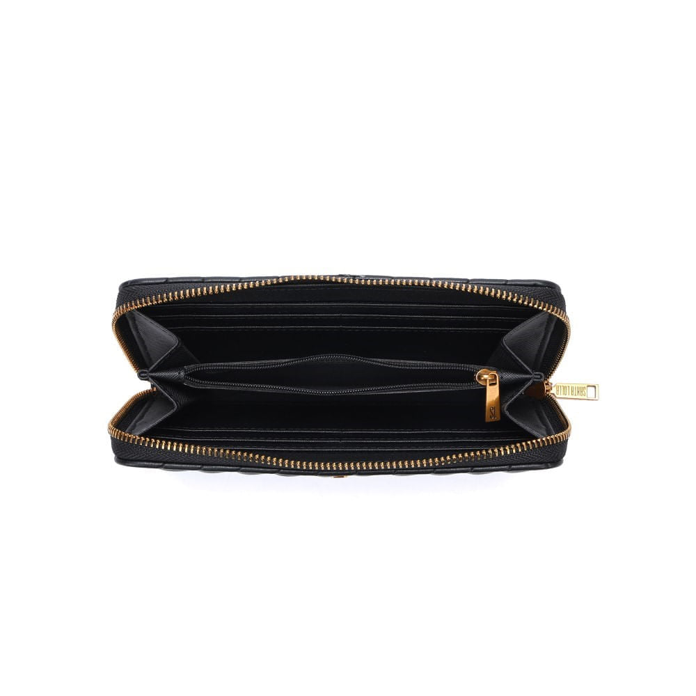 Carteira Preta Santa Lolla Matelassê