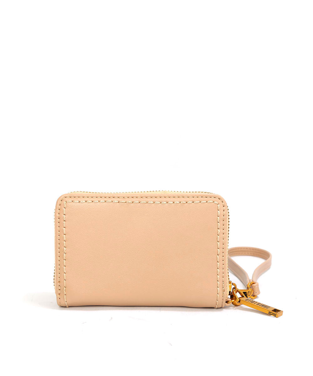 Carteira Santa Lolla Amêndoa Alça Mão