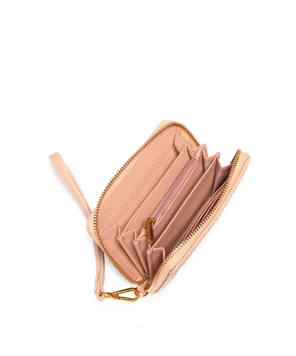 Carteira Santa Lolla Amêndoa Alça Mão