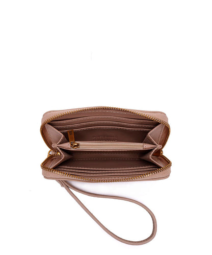 Carteira Santa Lolla Bege Alça de Mão