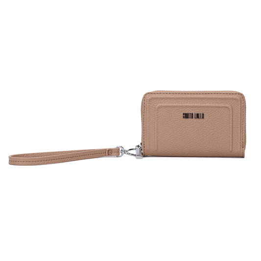 Carteira Santa Lolla Bege Alça De Mão