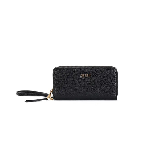 Carteira Santa Lolla Floater Preta Alça De Mão