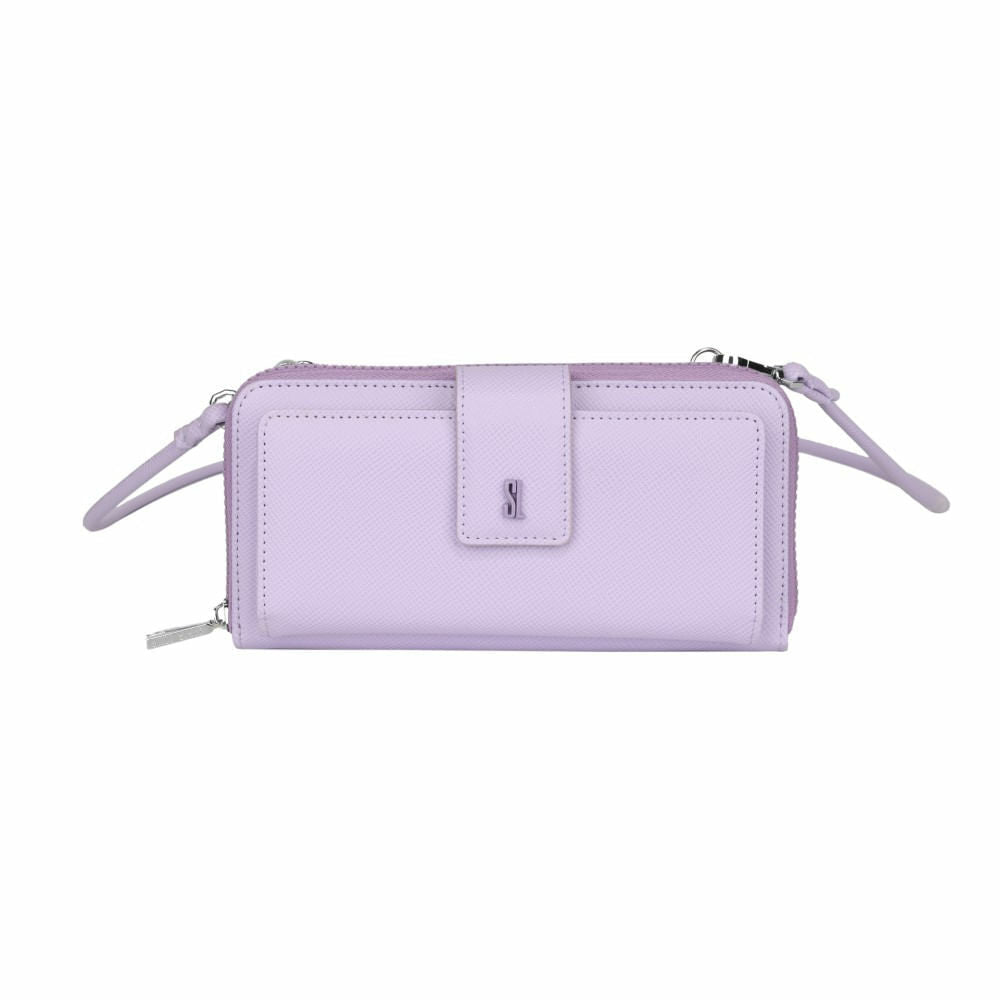 Carteira Santa Lolla Lavanda Alça Ombro